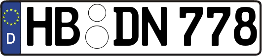 HB-DN778