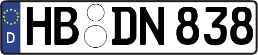 HB-DN838
