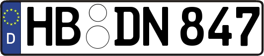 HB-DN847