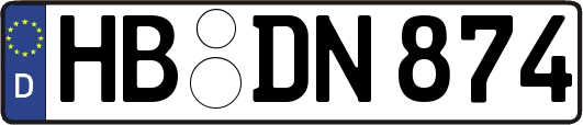 HB-DN874
