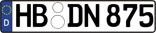 HB-DN875