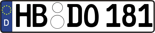 HB-DO181