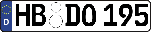 HB-DO195