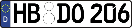 HB-DO206