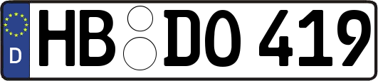 HB-DO419
