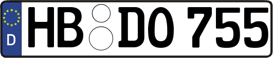 HB-DO755