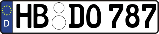 HB-DO787