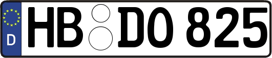 HB-DO825