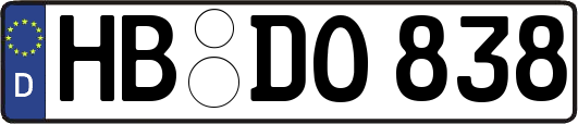 HB-DO838