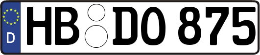 HB-DO875