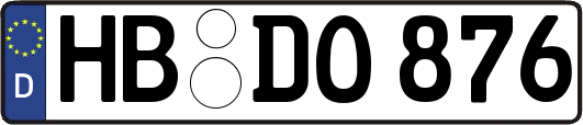 HB-DO876
