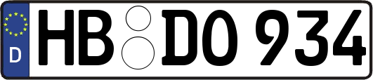 HB-DO934