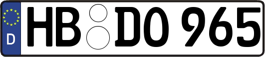 HB-DO965