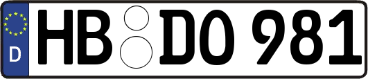 HB-DO981