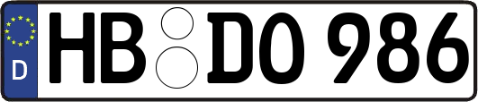 HB-DO986