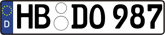 HB-DO987