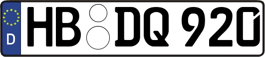 HB-DQ920
