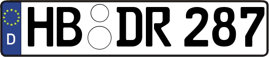 HB-DR287