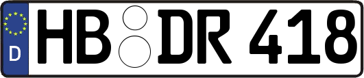 HB-DR418