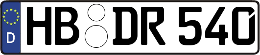 HB-DR540