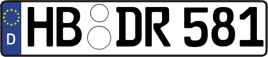 HB-DR581
