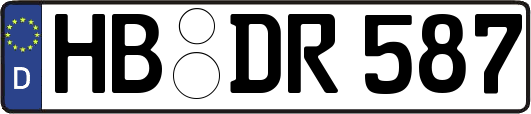 HB-DR587