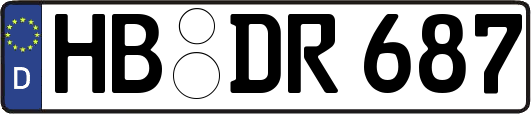 HB-DR687