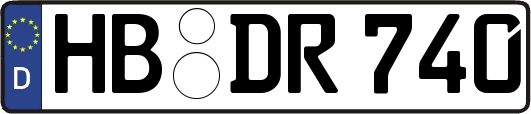 HB-DR740