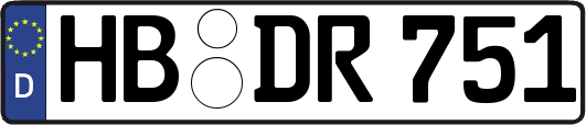 HB-DR751