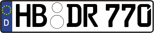 HB-DR770