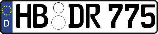 HB-DR775
