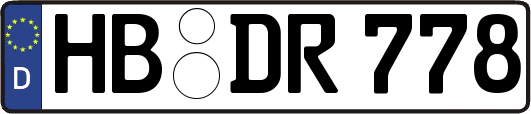 HB-DR778