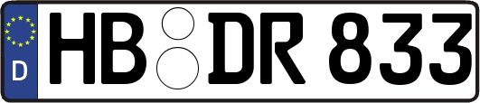 HB-DR833