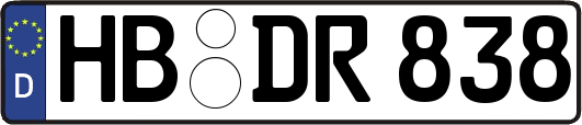 HB-DR838