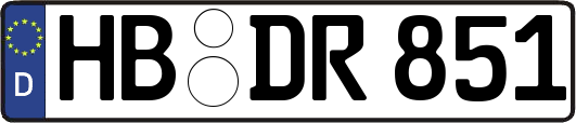 HB-DR851