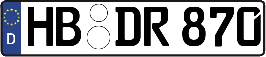 HB-DR870