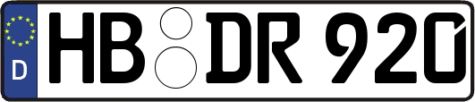 HB-DR920