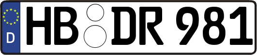 HB-DR981