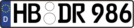 HB-DR986