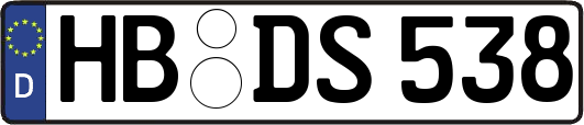 HB-DS538