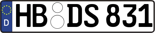 HB-DS831
