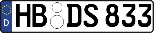 HB-DS833