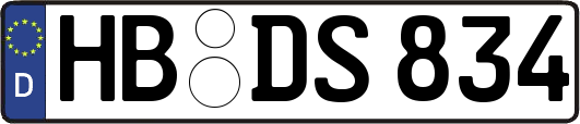 HB-DS834