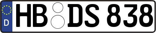 HB-DS838