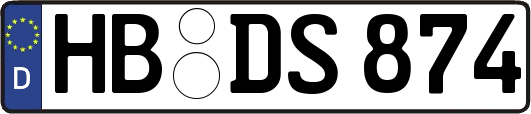 HB-DS874