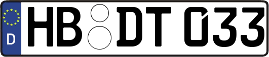 HB-DT033