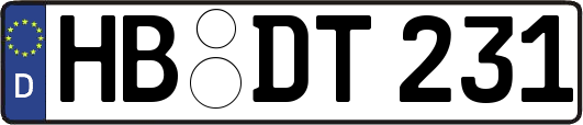 HB-DT231