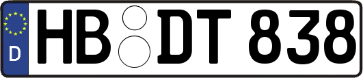 HB-DT838