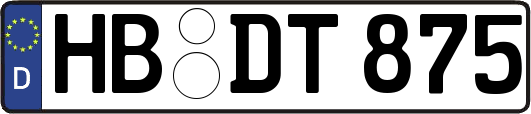 HB-DT875