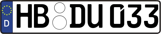 HB-DU033